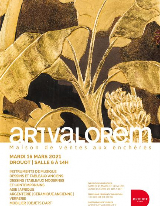 VENTE MOBILIER & OBJETS D'ART - ARTVALOREM